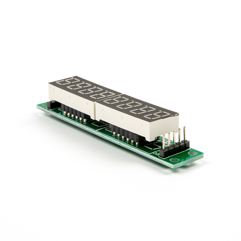 Цифровой дисплей MAX7219, (съёмные индикаторы)